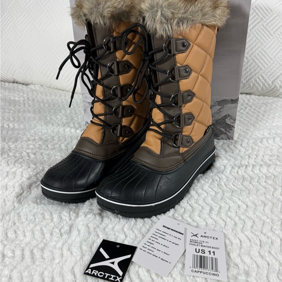 Arctix Women's Cappuccino and Black Winter Boots..! So beautiful and brand new!! - Picture 1 of 9